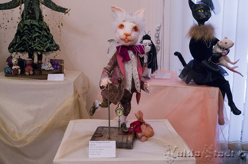 Боровинских О., кукла Рождественский кролик