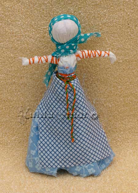 Традиционная русская тряпичная игровая кукла